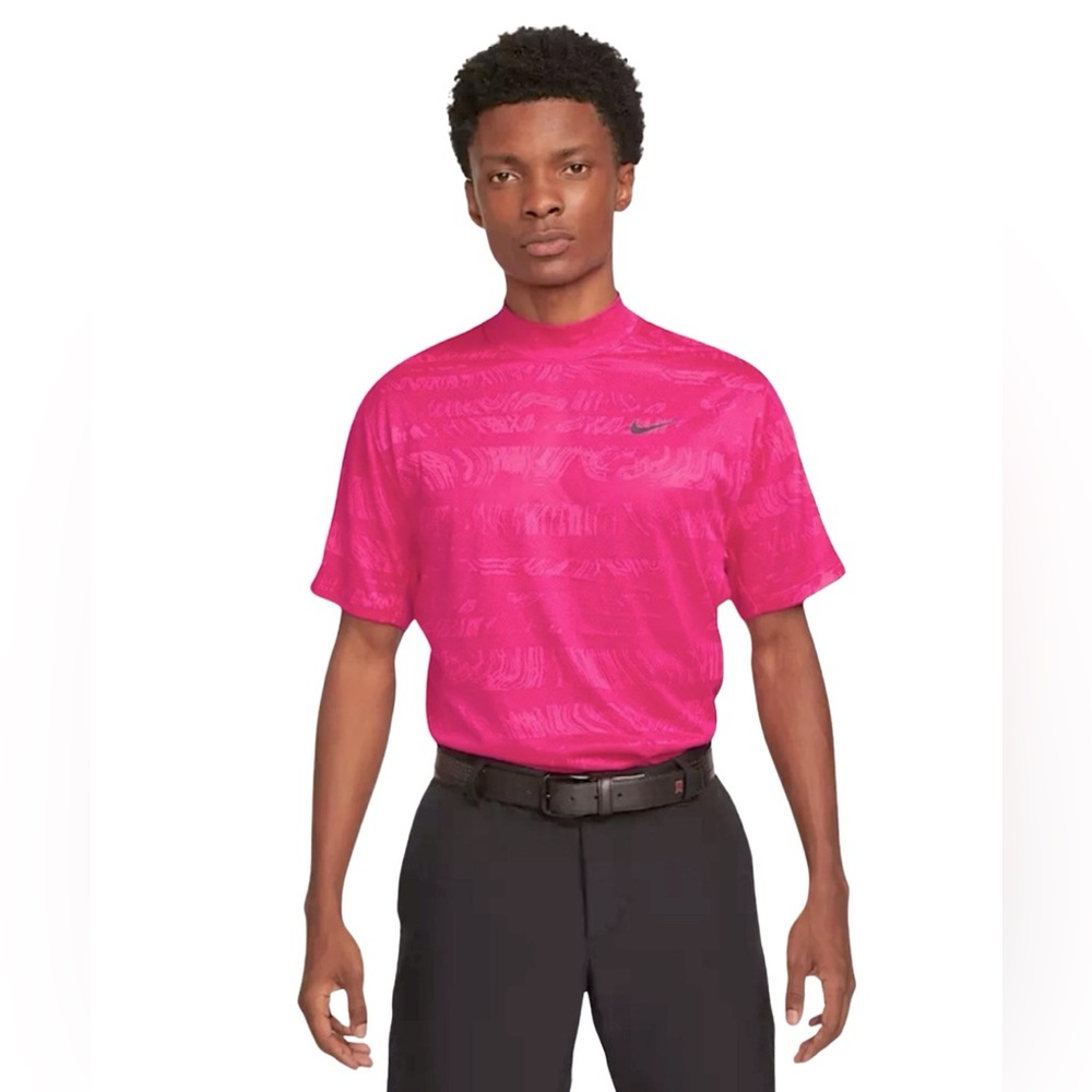 Nike Men's Dri-Fit ADV Tiger Woods | Mock-Neck Golf
Polo